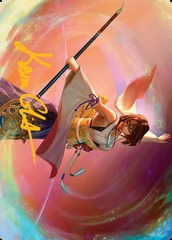 Yuna, Grand Summoner (22/53) Art Card - Gold-Stamped Signature